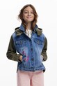 Desigual geacă copii necaptusit albastru 25WGED01