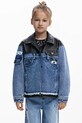 Desigual geaca copii 25WGED02 albastru