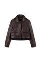 Παιδικό μπουφάν Karl Lagerfeld Z30607.114.150 καφέ AW25