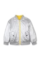 Marc Jacobs kurtka dwustronna dziecięca W60583 srebrny AW25