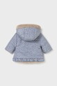 Dievča Detská obojstranná bunda Mayoral Newborn 2404.2P.Newborn.9BYA modrá