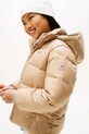 Dziewczynka Tommy Hilfiger kurtka puchowa dziecięca KG0KG08758.128.176.9BYA brązowy