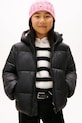 Дитяча куртка Tommy Hilfiger з утепленням чорний KG0KG08759.9BYA