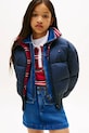 Tommy Hilfiger kurtka dwustronna dziecięca bez kaptura czarny KG0KG08764.9BYA