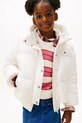 Tommy Hilfiger geacă copii cu captuseala alb KG0KG08861.104.122.9BYA