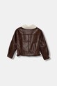 Pinko kurtka dziecięca KFGB005.C.PE016 brązowy AW25