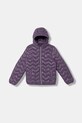 United Colors of Benetton geacă copii cu captuseala violet 21INCN04U.G.Season.9BYA