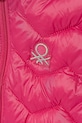 Fete United Colors of Benetton vestă copii 21INGJ00H.P.Season.9BYA roz
