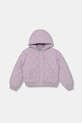 United Colors of Benetton kurtka dziecięca pozostałe fioletowy 2IGGCN06M.G.seasonal