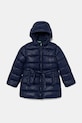 Детская куртка United Colors of Benetton с утеплением тёмно-синий 2NQRCN06O.G.seasonal