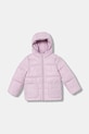 United Colors of Benetton geacă copii cu captuseala violet 2NQRGN03V.P.seasonal