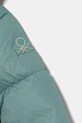 Dziewczynka United Colors of Benetton kurtka dziecięca 2NQRGN03V.P.seasonal turkusowy