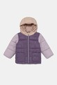United Colors of Benetton geacă copii cu captuseala violet 2NQRGN03V.P.seasonal