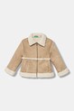 United Colors of Benetton kurtka dziecięca pozostałe beżowy 2JLACN06V.G.Seasonal
