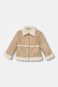 United Colors of Benetton kurtka dziecięca pozostałe beżowy 2JLACN06V.G.Seasonal