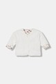 United Colors of Benetton bluza polarowa niemowlęca bez kaptura biały 3EKNA501R.G.W.Seasonal
