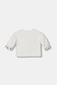 United Colors of Benetton bluza polarowa niemowlęca 3EKNA501R.G.W.Seasonal biały AW25