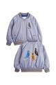 Mini Rodini geacă bomber pentru copii Birds cu captuseala violet 2561010145