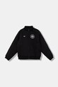 Pamučna jakna adidas Originals za prijelazno razdoblje crna JV7706
