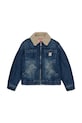 Diesel geacă de bumbac pentru copii JOMOX-FUR JACKET cu captuseala albastru J02506