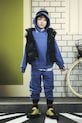 Marni vestă copii MJ166U JACKET cu captuseala negru M01539
