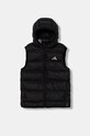 adidas bezrękawnik dziecięcy pozostałe czarny JL7386