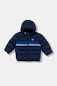 Detská bunda adidas jemné zateplenie tmavomodrá JL7392