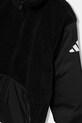 Παιδικό μπουφάν adidas μαύρο JL7400