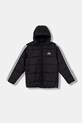 adidas geaca copii cu captuseala negru JL7402