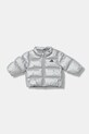 adidas giacca per bambini foderato argento JM8870