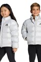 adidas kurtka dziecięca bez kaptura srebrny JW2474