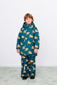 Tinycottons kurtka dziecięca DOGS SNOW JACKET pozostałe turkusowy AW25.041