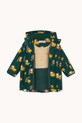 Tinycottons kurtka dziecięca DOGS SNOW JACKET turkusowy AW25.041