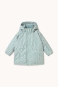 Tinycottons kurtka dziecięca CHERRIES SNOW JACKET AW25.051 niebieski AW25