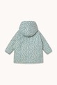 Chłopiec Tinycottons kurtka dziecięca CHERRIES SNOW JACKET AW25.051 niebieski