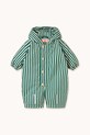 Tinycottons kombinezon niemowlęcy STRIPES SNOW ONE-PIECE