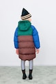 Tinycottons kurtka dziecięca COLOR BLOCK PADDED JACKET brązowy AW25.141