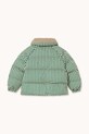 Chłopiec Tinycottons kurtka dziecięca GREEN STRIPES PADDED JACKET AW25.143 zielony