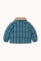 Παιδικό μπουφάν Tinycottons RETRO STRIPES PADDED JACKET AW25.144 μπλε AW25