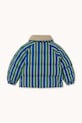Tinycottons kurtka dziecięca RETRO STRIPES PADDED JACKET AW25.144 niebieski AW25