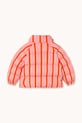 Chłopiec Tinycottons kurtka dziecięca RETRO STRIPES SHORT PADDED JACKET AW25.147 różowy