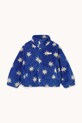 Tinycottons kurtka dziecięca STARS POLAR JACKET bez kaptura granatowy AW25.572