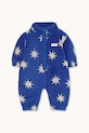 Overal pre bábätká Tinycottons STARS POLAR ONE-PIECE prechodné tmavomodrá AW25.574