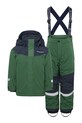 Didriksons kurtka i spodnie dziecięce SKARE KIDS SET 504342.9BYA zielony AW25