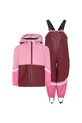 Куртка Didriksons WATERMAN KIDS SET 12 с капюшоном бордо 505943.9BYA