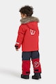 Didriksons kurtka dziecięca BJÄRVEN KIDS PARKA 4 czerwony 505991.9BYA