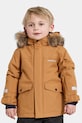 Didriksons kurtka dziecięca BJÄRVEN KIDS PARKA 4 pozostałe brązowy 505991.9BYA