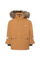 Παιδικό μπουφάν Didriksons BJÄRVEN KIDS PARKA 4 505991.9BYA καφέ AW25