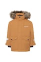 Didriksons kurtka dziecięca BJÄRVEN KIDS PARKA 4 505991.9BYA brązowy AW25