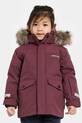 Παιδικό μπουφάν Didriksons BJÄRVEN KIDS PARKA 4 άλλο μπορντό 505991.9BYA